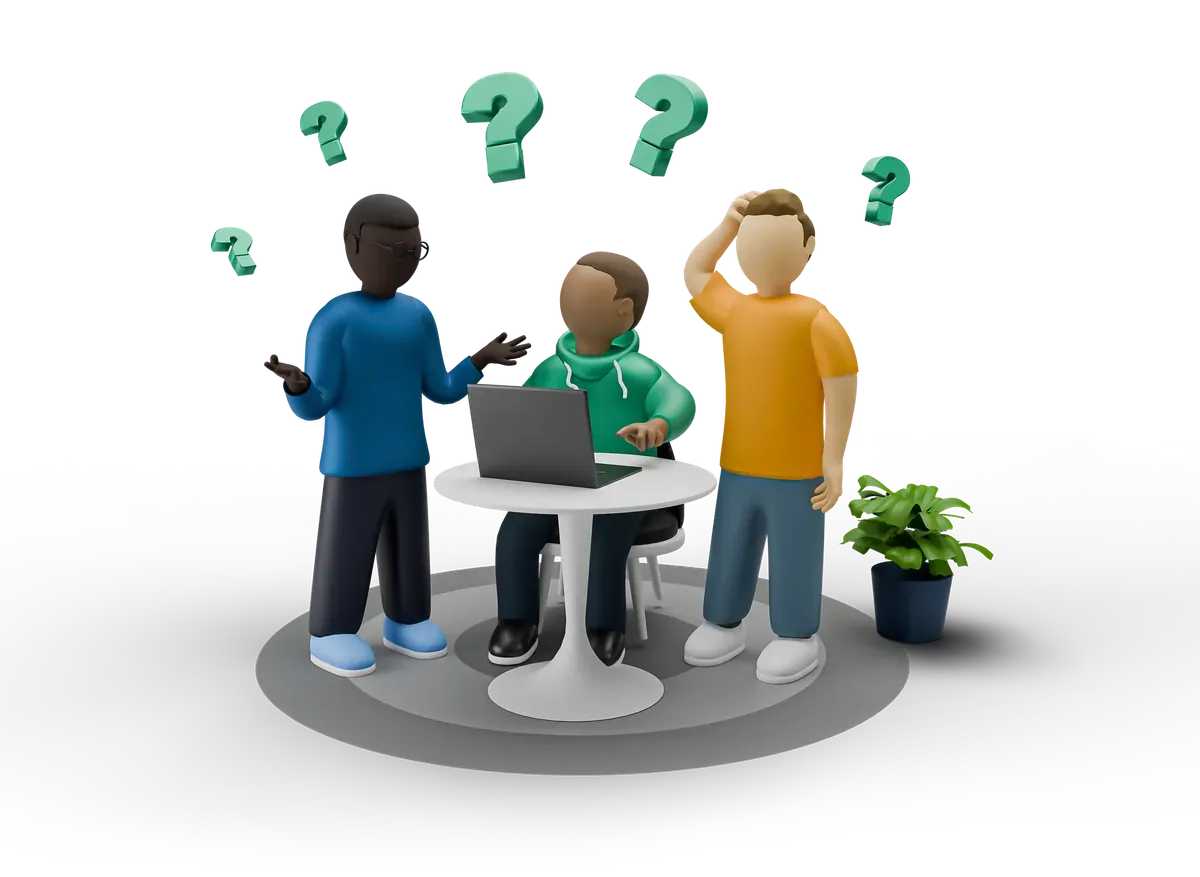 3D illustration representing specialist cyber security expertise