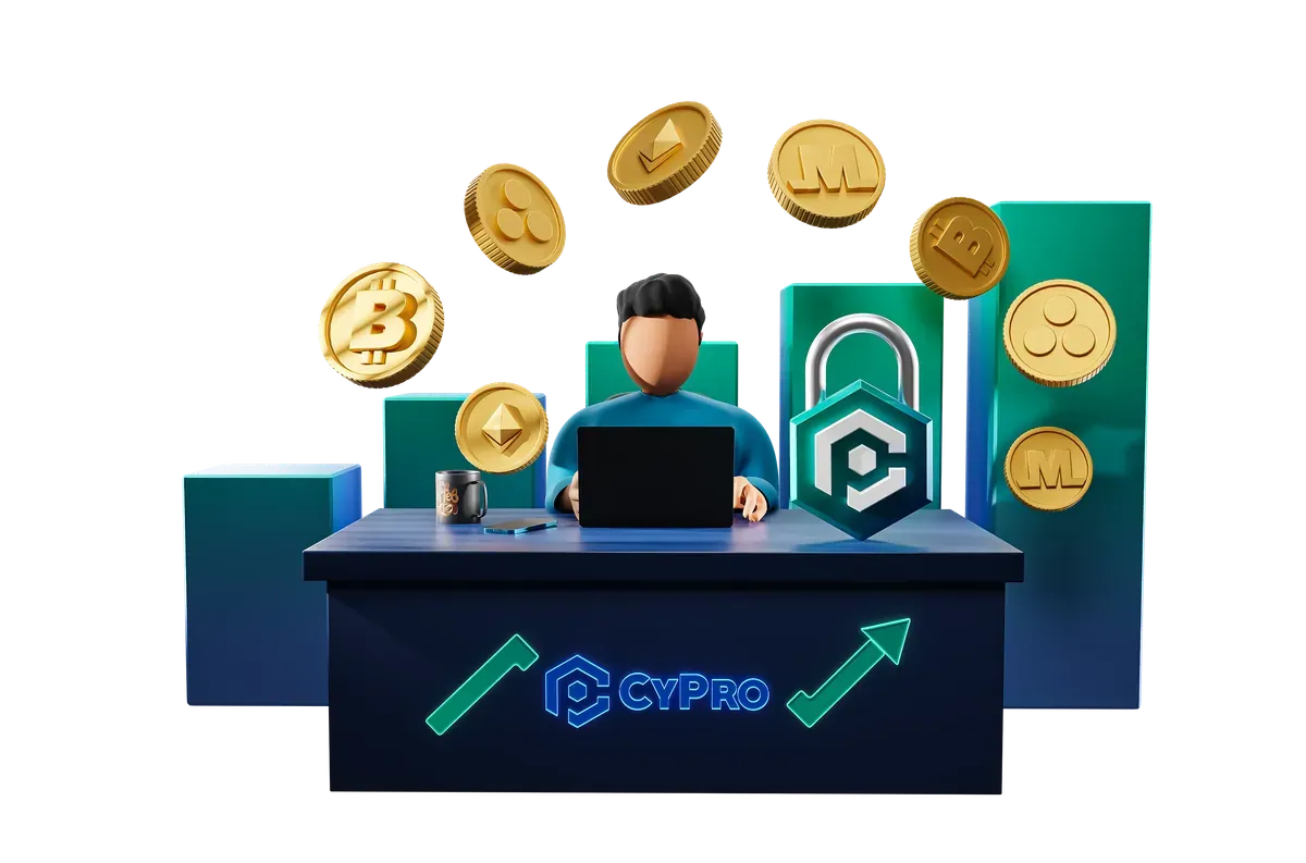 3D illustration of investment portfolios, representing the Enhanced pricing tier
