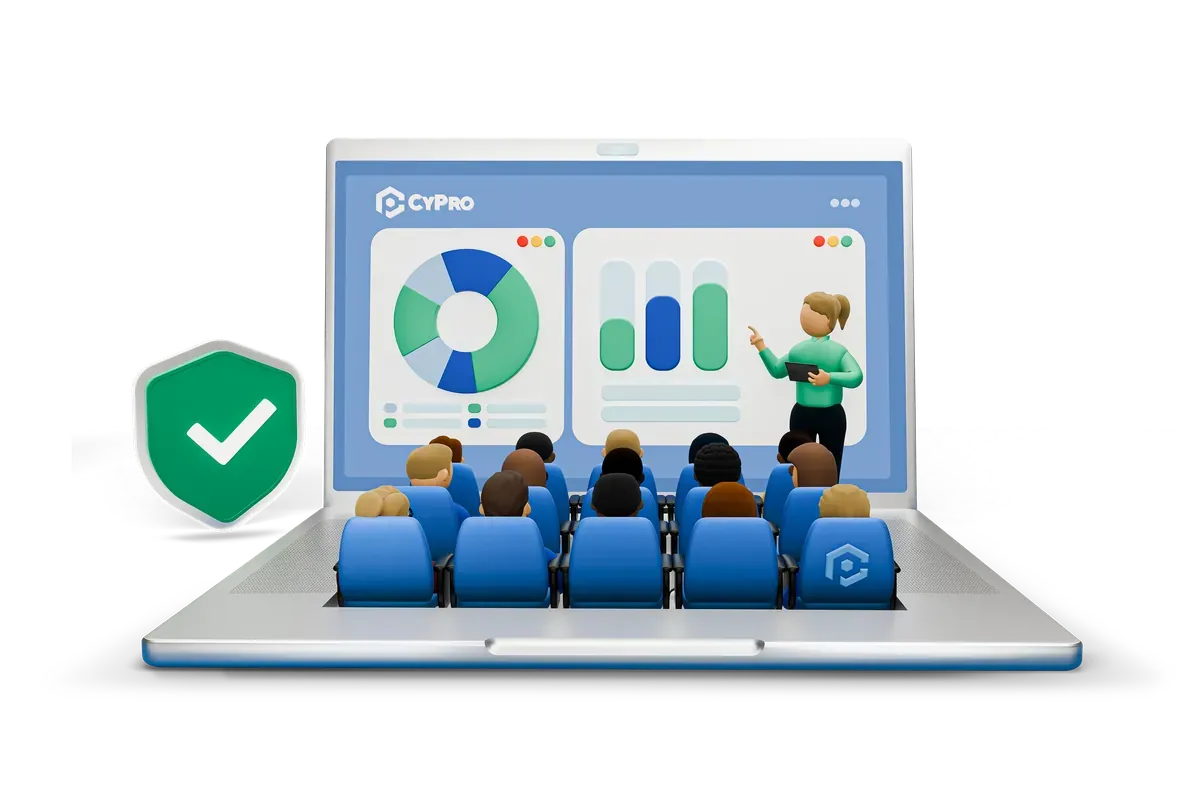 3D illustration of practical security learning resources
